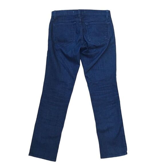 J Brand Jeans Women’s 26 Blue Eclipse Skinny Mid Rise Dark Wash Denim - Picture 4 of 8